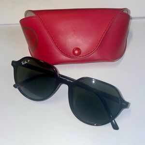 Ray-Ban Thalia Polarized Sunglasses RB2195 53 with Red Case